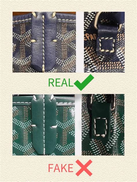 goyard messenger replica|how to identify a fake goyard.